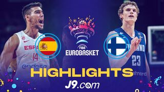 Spain ???????? - Finland ???????? | Quarter-Final | Game Highlights - FIBA #EuroBasket 2022
