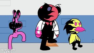 Dr Livesey Walk Rainbow Friends Corrupted Animation