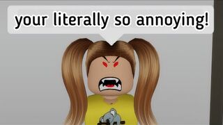 When your little sister is annoying ???? (meme) Roblox