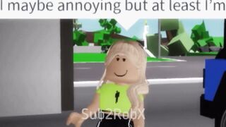 When your little sister is annoying ???? (meme) Roblox