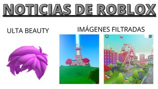 NOTICIAS DE ROBLOX - NUEVO CABELLO EN EL EVENTO DE ULTA BEAUTY, IMÁGENES DE PRÓXIMOS EVENTOS.