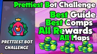 Prettiest Bot Challenge Brawl Stars best Guide maps