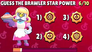 GUESS THE BRAWLER STAR POWER _ Brawl Stars Quiz #brawlstars