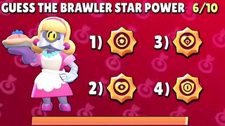 GUESS THE BRAWLER STAR POWER _ Brawl Stars Quiz #brawlstars