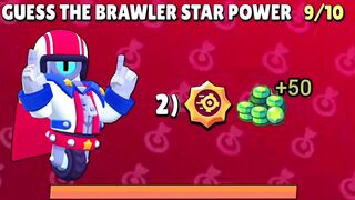 GUESS THE BRAWLER STAR POWER _ Brawl Stars Quiz #brawlstars