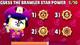 GUESS THE BRAWLER STAR POWER _ Brawl Stars Quiz #brawlstars