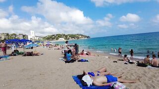 Beach Walking - Costa Brava Spain - September 2022