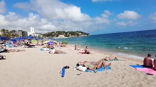 Beach Walking - Costa Brava Spain - September 2022