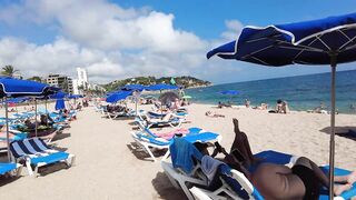 Beach Walking - Costa Brava Spain - September 2022