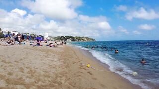 Beach Walking - Costa Brava Spain - September 2022