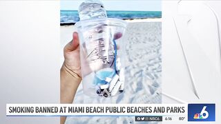 Smoking Banned at Miami Beach Public Beaches and Parks