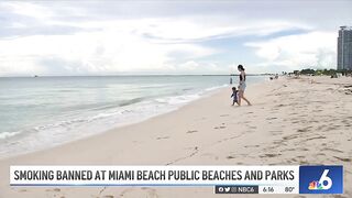 Smoking Banned at Miami Beach Public Beaches and Parks