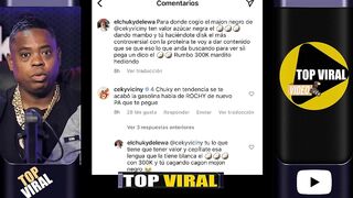 CHUKY DE LEWA Y CEKY VICINY SE COMEN VIA INSTAGRAM POR ROCHY ????????