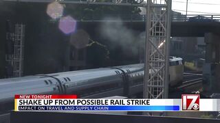 What does a railroad strike mean for travel, supply chain?