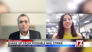 What does a railroad strike mean for travel, supply chain?