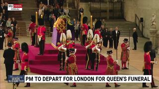 PM to travel to London for the Queen’s funeral