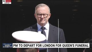 PM to travel to London for the Queen’s funeral