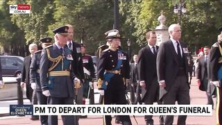 PM to travel to London for the Queen’s funeral