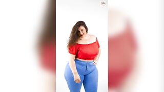 Sarai | Spanish Curvy Plus Size Model | Fashion Outfits | Body Measurements | Biography Facts