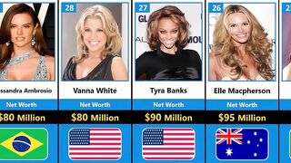 Top 50 Richest Models In The World 2022 | Comparison