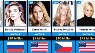 Top 50 Richest Models In The World 2022 | Comparison