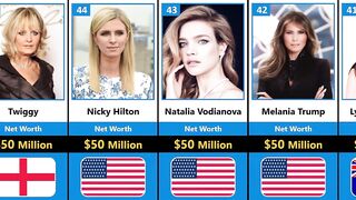 Top 50 Richest Models In The World 2022 | Comparison