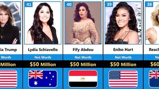 Top 50 Richest Models In The World 2022 | Comparison