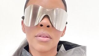 Candace Owens Models Kanye West Yeezy Shades - Candace Owens Is A True Kanye Supporter