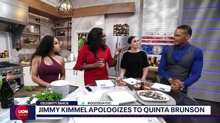 Celebrity Snack: Jimmy Kimmel apologizes to Quinta Brunson | FOX 5 DC