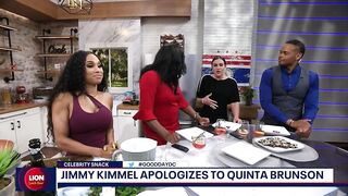 Celebrity Snack: Jimmy Kimmel apologizes to Quinta Brunson | FOX 5 DC