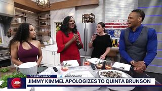 Celebrity Snack: Jimmy Kimmel apologizes to Quinta Brunson | FOX 5 DC