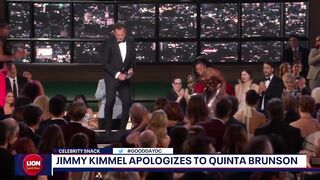 Celebrity Snack: Jimmy Kimmel apologizes to Quinta Brunson | FOX 5 DC