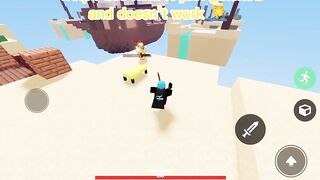 This Item Does Not Work On Mobile For Some Reason! ???????? (Roblox Bedwars)