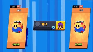 Opening ???? FREE MEGA BOX on 0 TROPHY Account - Brawl Stars