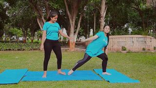 Partner Yoga Stretching || #yoga #flexibility #rajkot