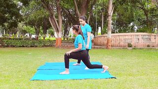 Partner Yoga Stretching || #yoga #flexibility #rajkot