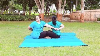 Partner Yoga Stretching || #yoga #flexibility #rajkot