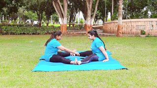 Partner Yoga Stretching || #yoga #flexibility #rajkot