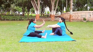 Partner Yoga Stretching || #yoga #flexibility #rajkot