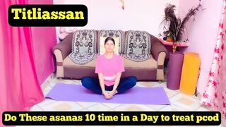 Yoga For Pcod || Heel pcod & Irregular Periods ￼ Naturally in one month