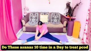 Yoga For Pcod || Heel pcod & Irregular Periods ￼ Naturally in one month