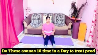 Yoga For Pcod || Heel pcod & Irregular Periods ￼ Naturally in one month