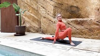 All body warm up, preparation for stretching | flexible yoga workout | contortion back flexibility
