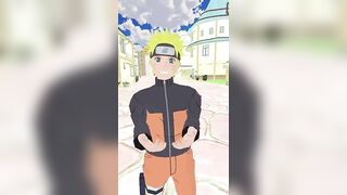 Sasuke shows Naruto his Chidori #naruto #sasuke #chidori #anime #vrchat
