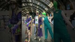 Jojo Jotaro Kujo Stone Ocean Diego Brando Gyro Zeppeli #shorts #anime #manga #cosplay #jjba