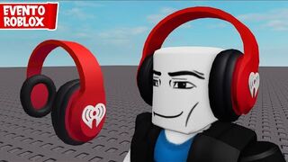 CONSIGUE AURICULARES iHEARTRADIO GRATIS en ROBLOX | EVENTO iHEARTLAND