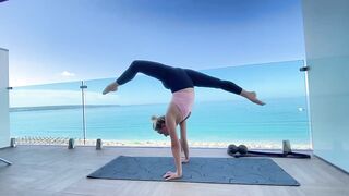 Balance stretching and workout | contortion flexibility | stretch splits