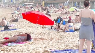 Barceloneta Beach, Barcelona beach walk