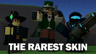 What Is The Most Rarest Skin On TDS? | Roblox