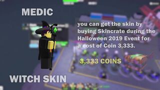 What Is The Most Rarest Skin On TDS? | Roblox